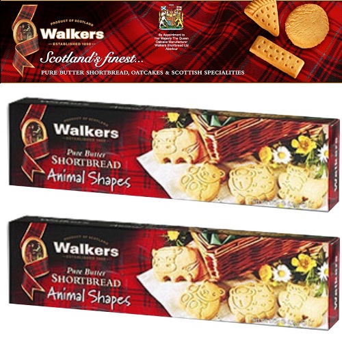 Bánh quy Walker bơ hình thú 175gr